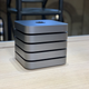 A cluster of Mac Minis.